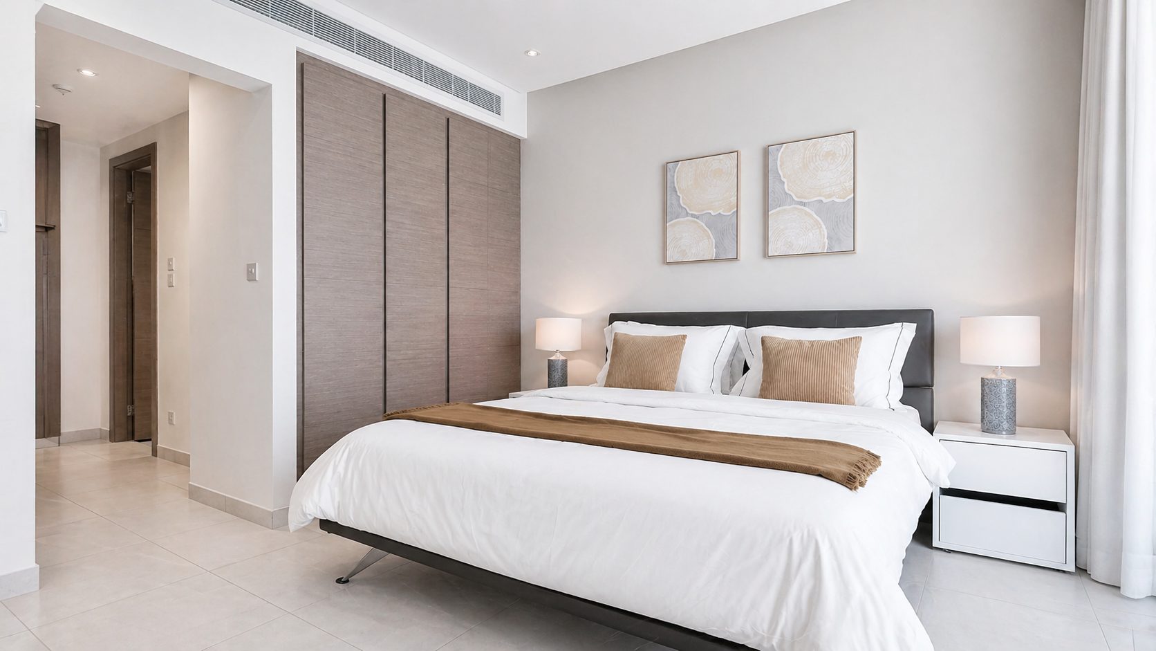 Two-Bedroom Apartment with Three Bathrooms