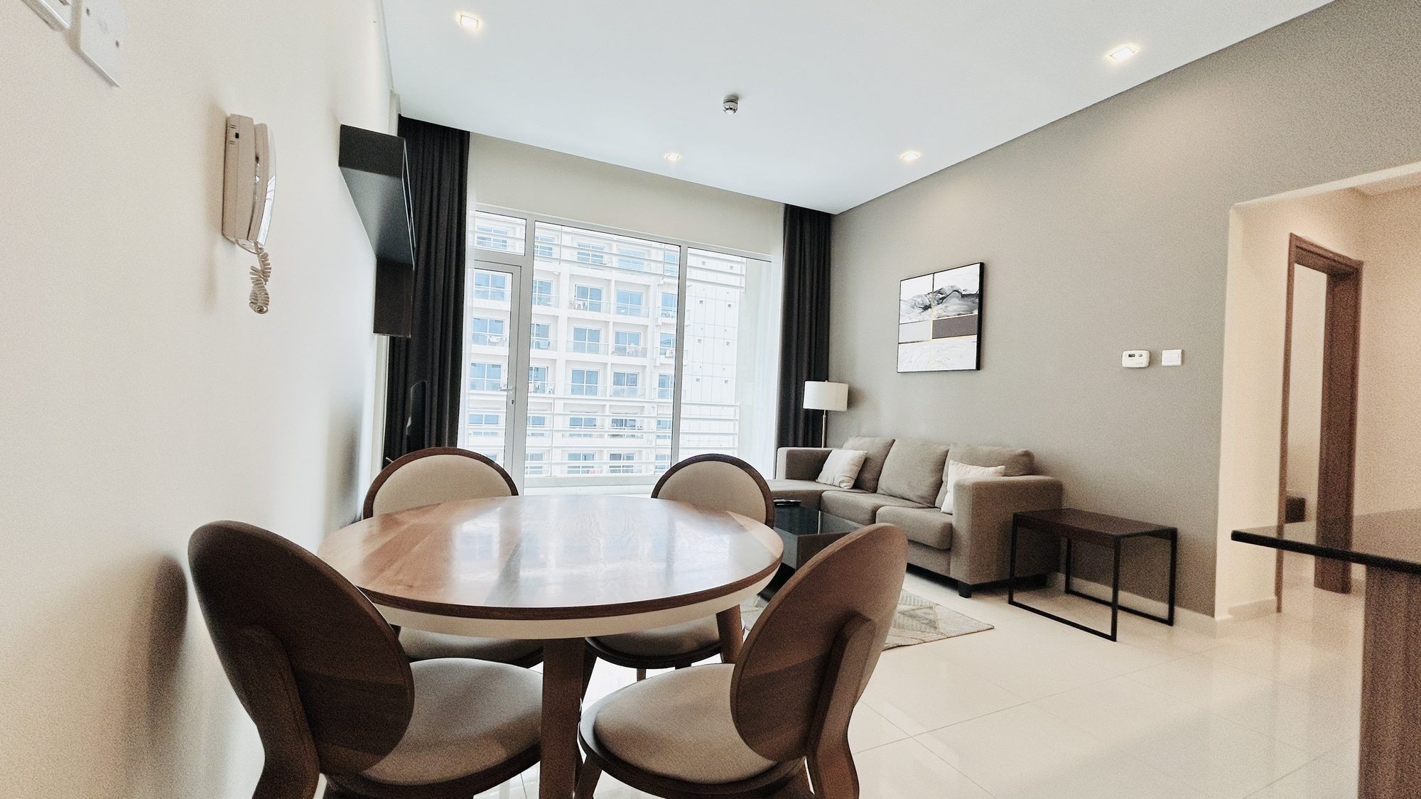 One Bedroom Apartment with Two Bathrooms