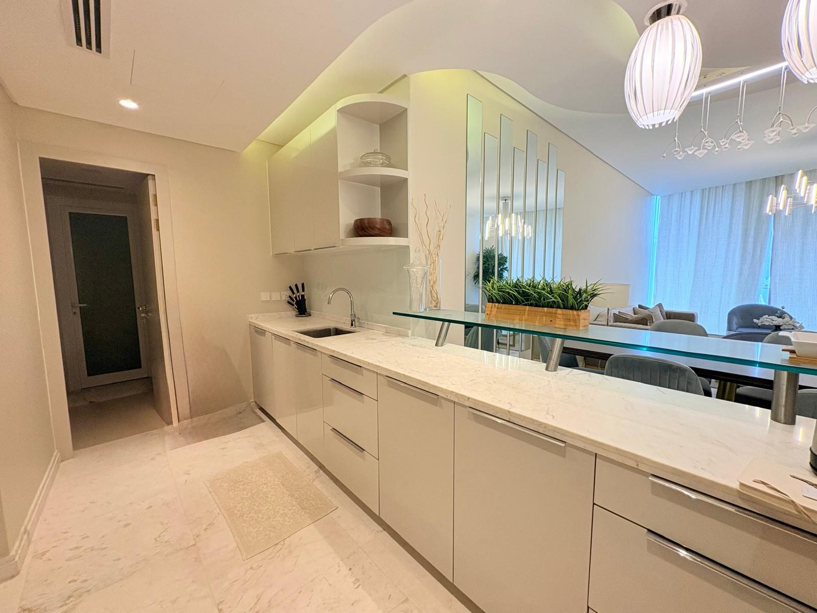 2-Bedroom Apartment with Study and Water Views