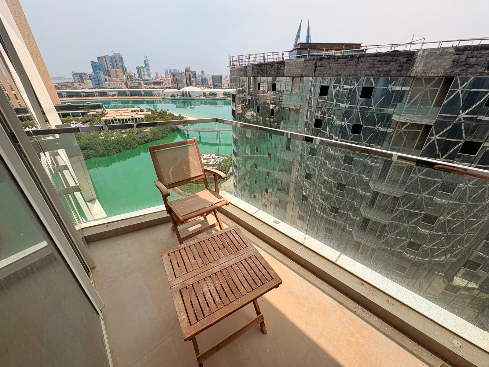 2-Bedroom Apartment with Study and Water Views