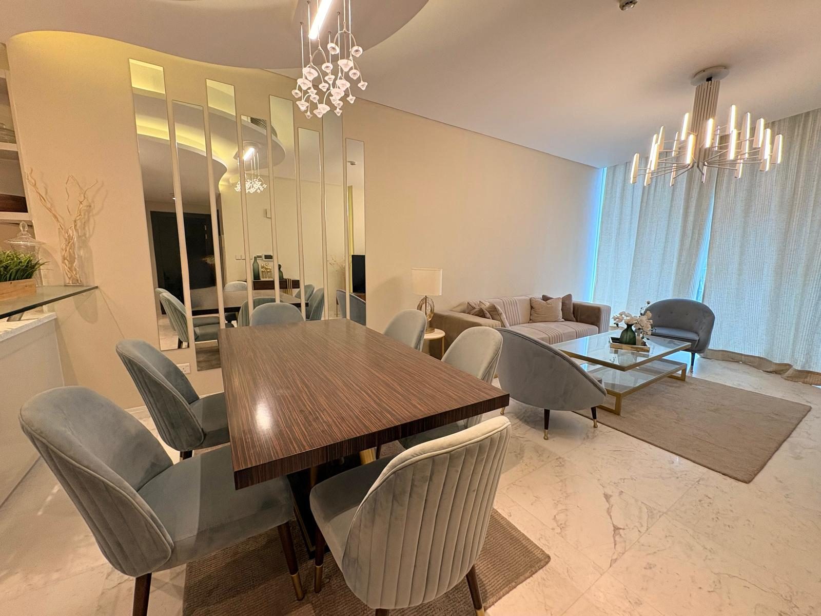 2-Bedroom Apartment with Study and Water Views