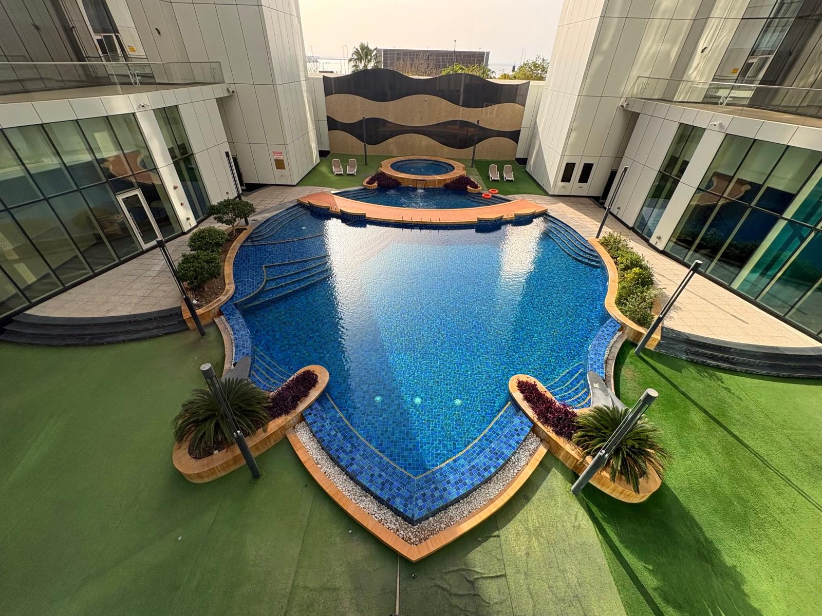 2-Bedroom Apartment with Study and Water Views