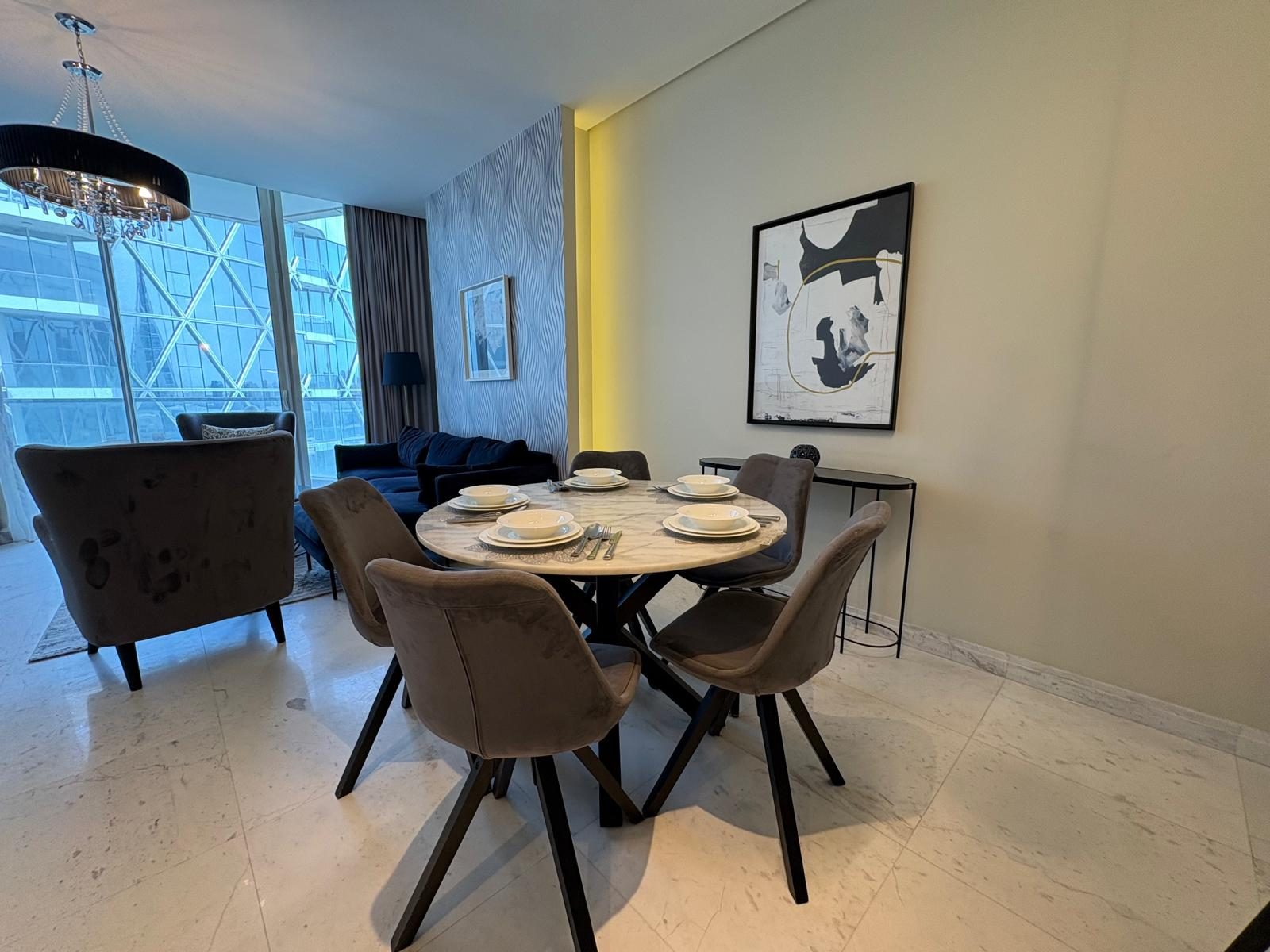 Two-Bedroom Apartment with Three Bathrooms