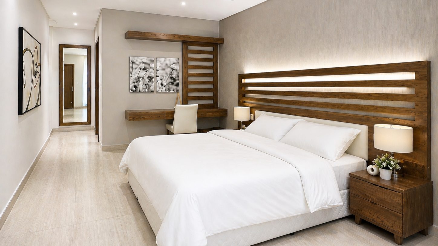 Two Bedroom Apartment with Water Views and Balcony