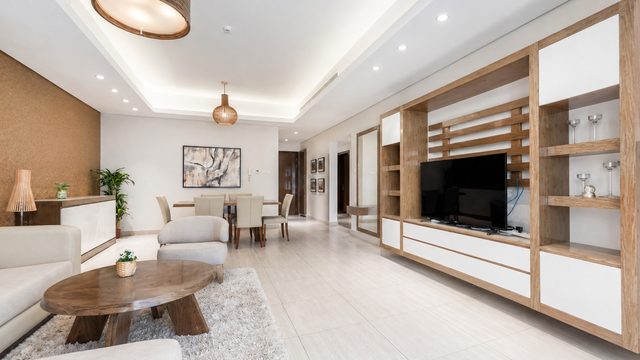 Three-Bedroom Apartment with Four Bathrooms
