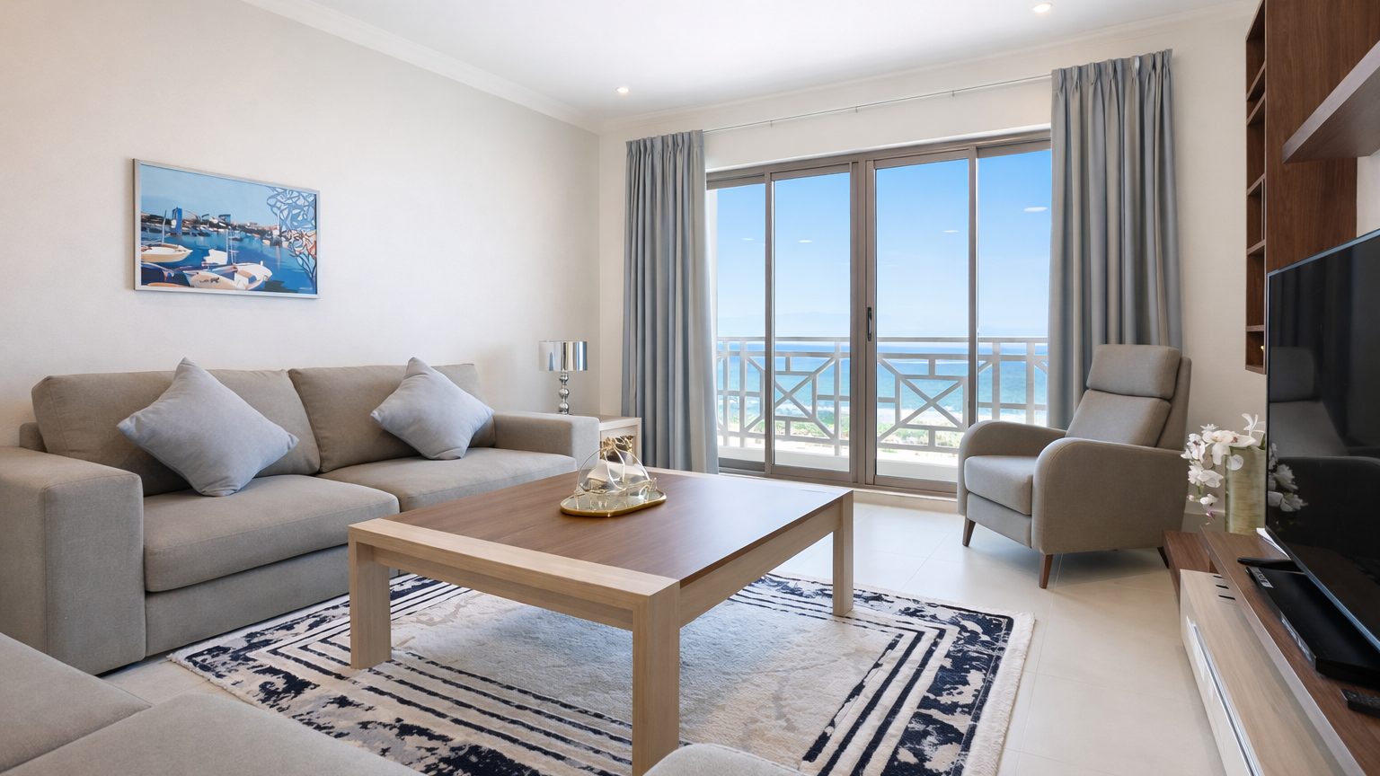 2-Bedroom Apartment with Water Views and Pool