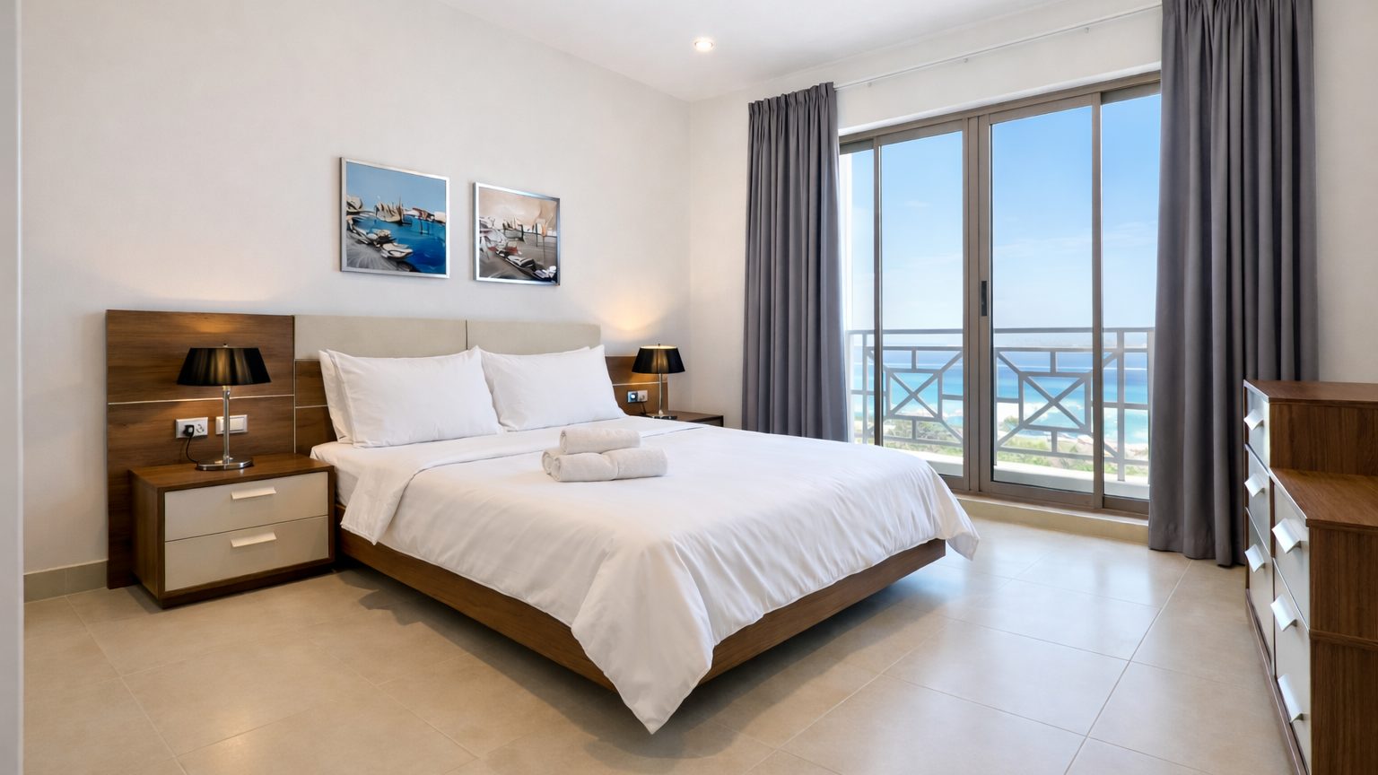 2-Bedroom Apartment with Water Views and Pool