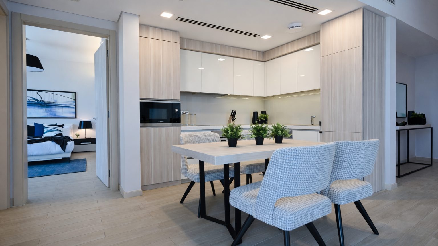 1-Bedroom Apartment with Gym and Pool Access