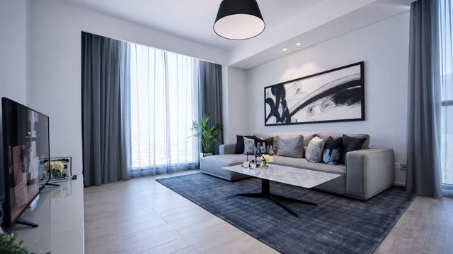 1-Bedroom Apartment with Gym and Pool Access