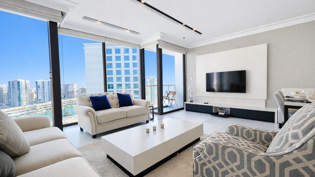 Two-Bedroom Apartment with Water Views