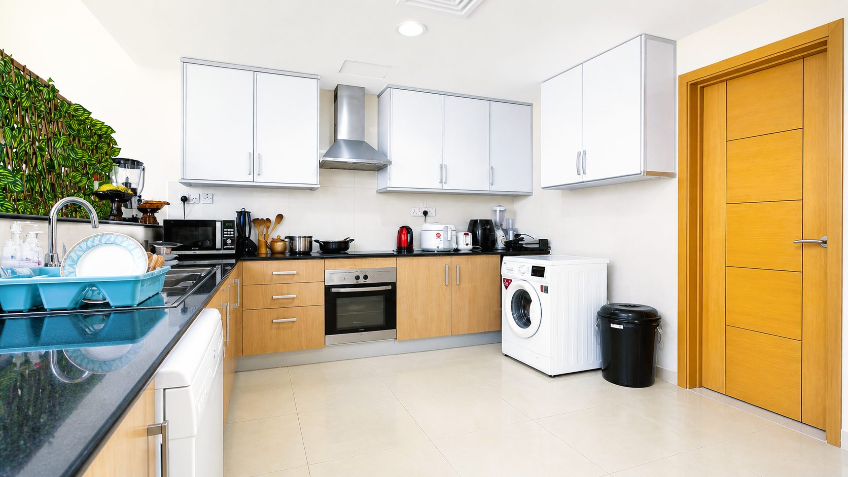 Four Bedroom Apartment with Maid Room