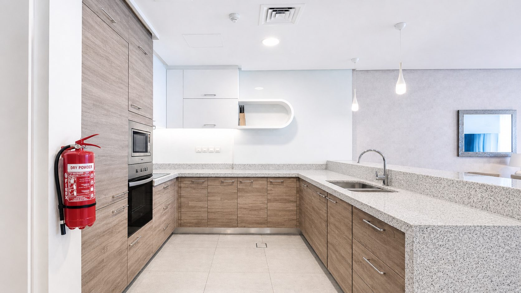 Two-Bedroom Apartment with Maid Room and Four Bathrooms