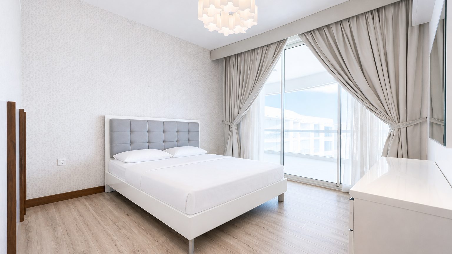 Two-Bedroom Apartment with Maid Room and Four Bathrooms