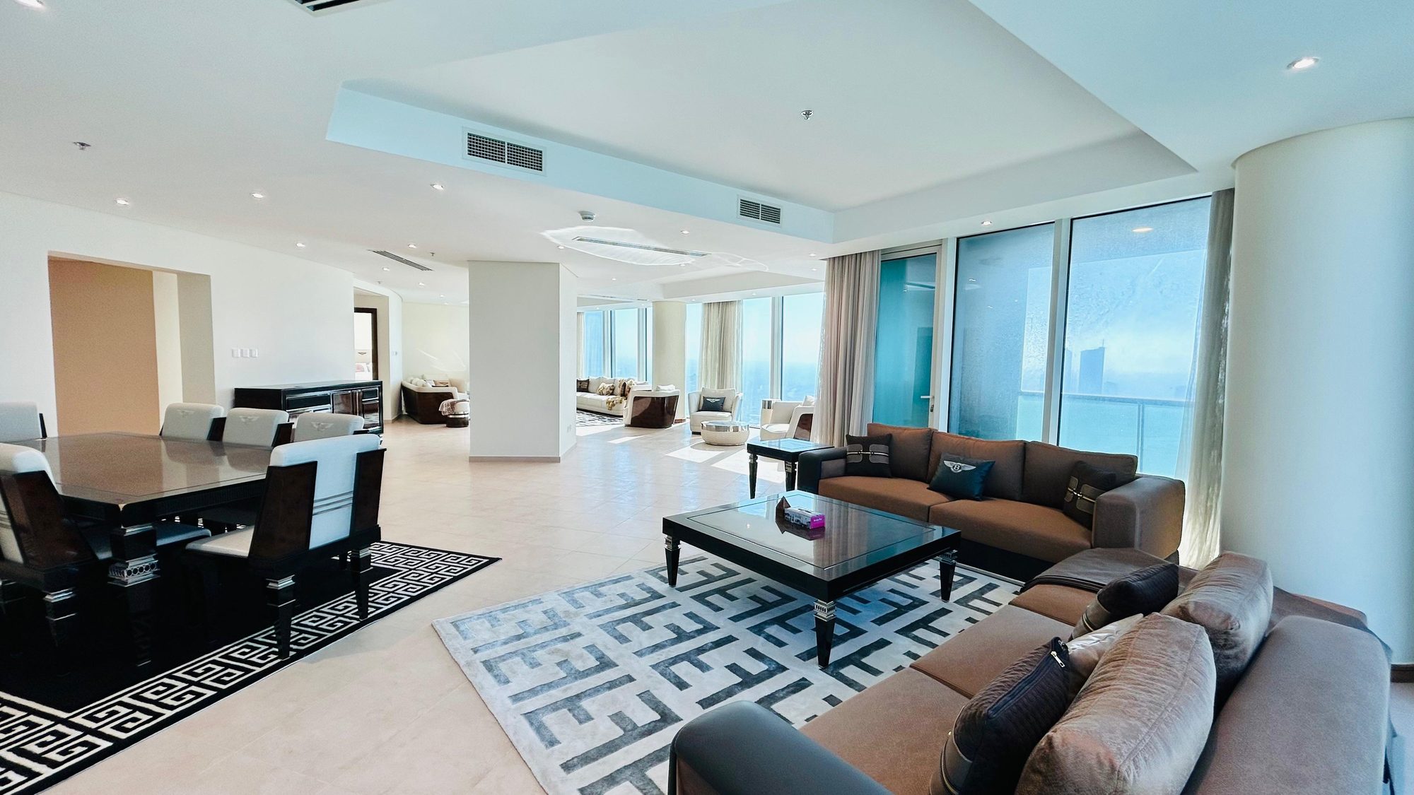 Four-Bedroom Penthouse with Private Jacuzzi