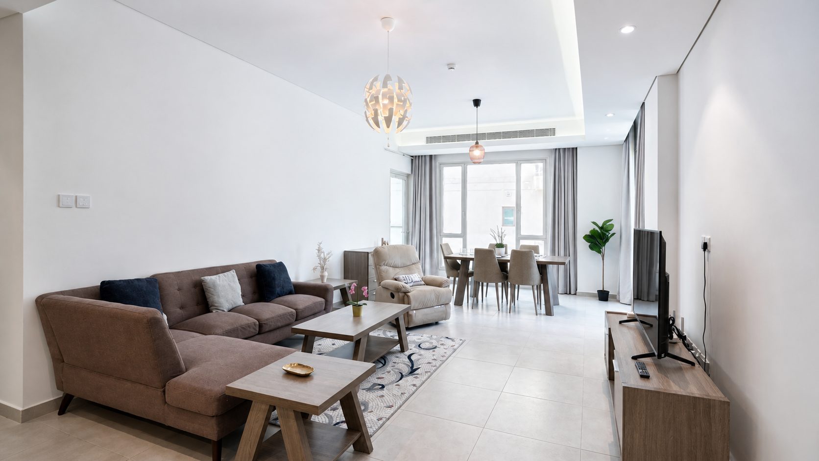 2-Bedroom Fully Furnished Apartment, 125 sqm