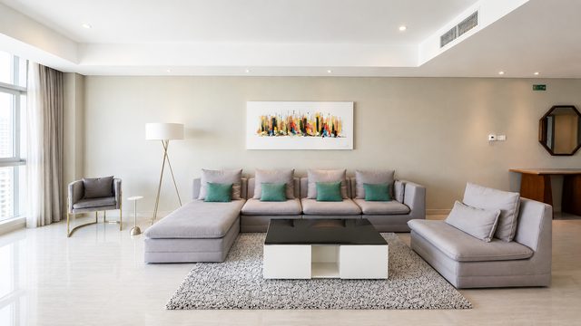 Two Bedroom Apartment with Maid Room