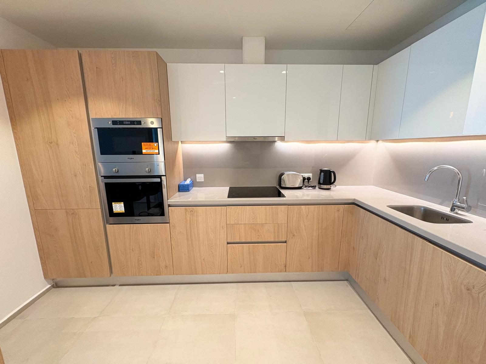 Fully-Furnished 1-Bedroom Apartment with Balcony