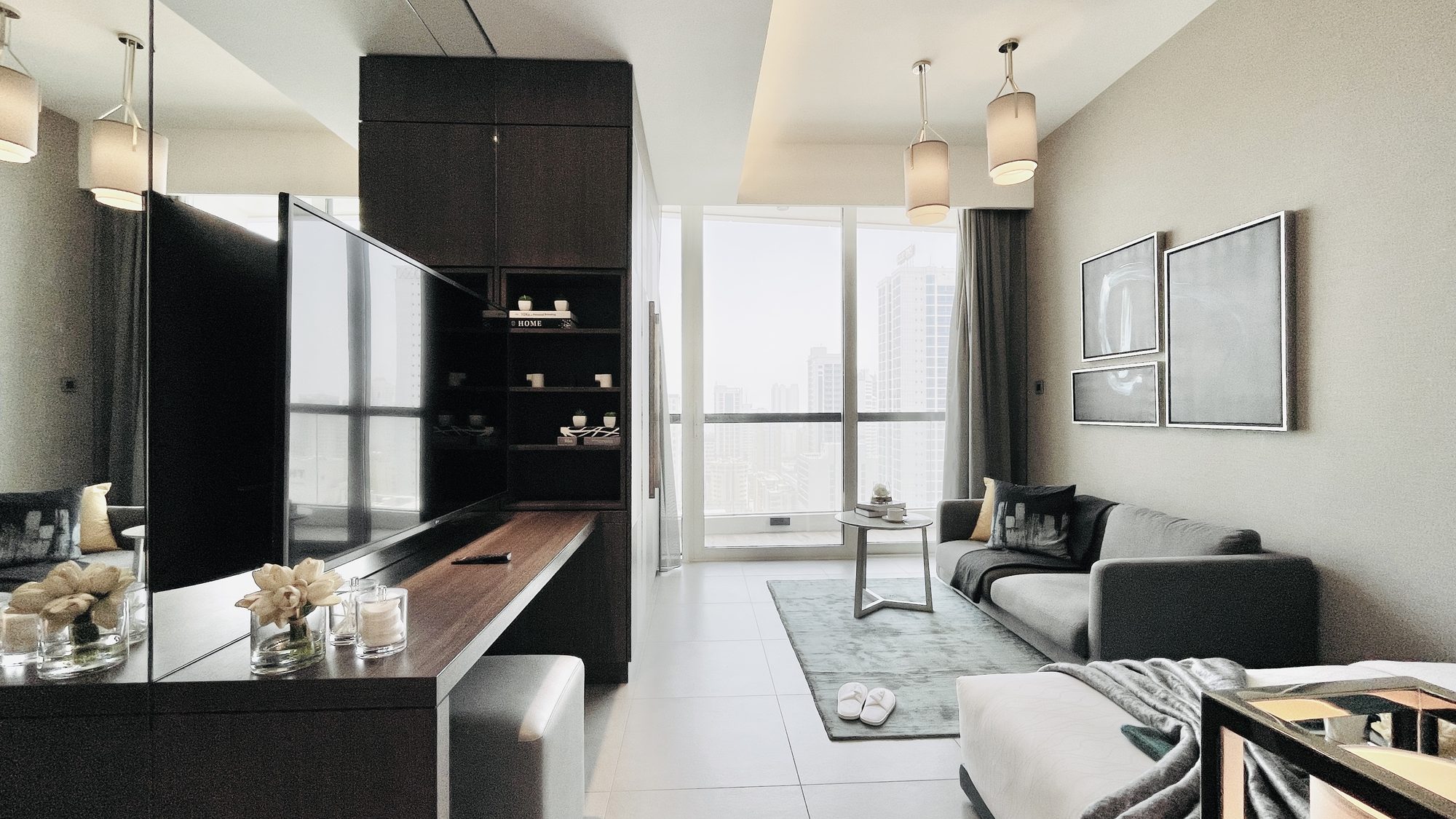 35 sqm Studio Apartment with Covered Parking