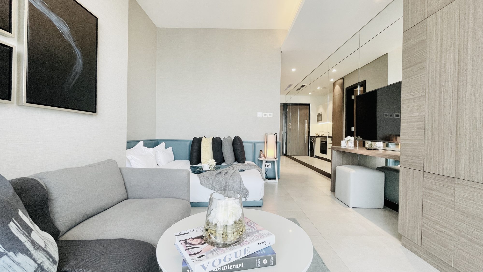 35 sqm Studio Apartment with Covered Parking