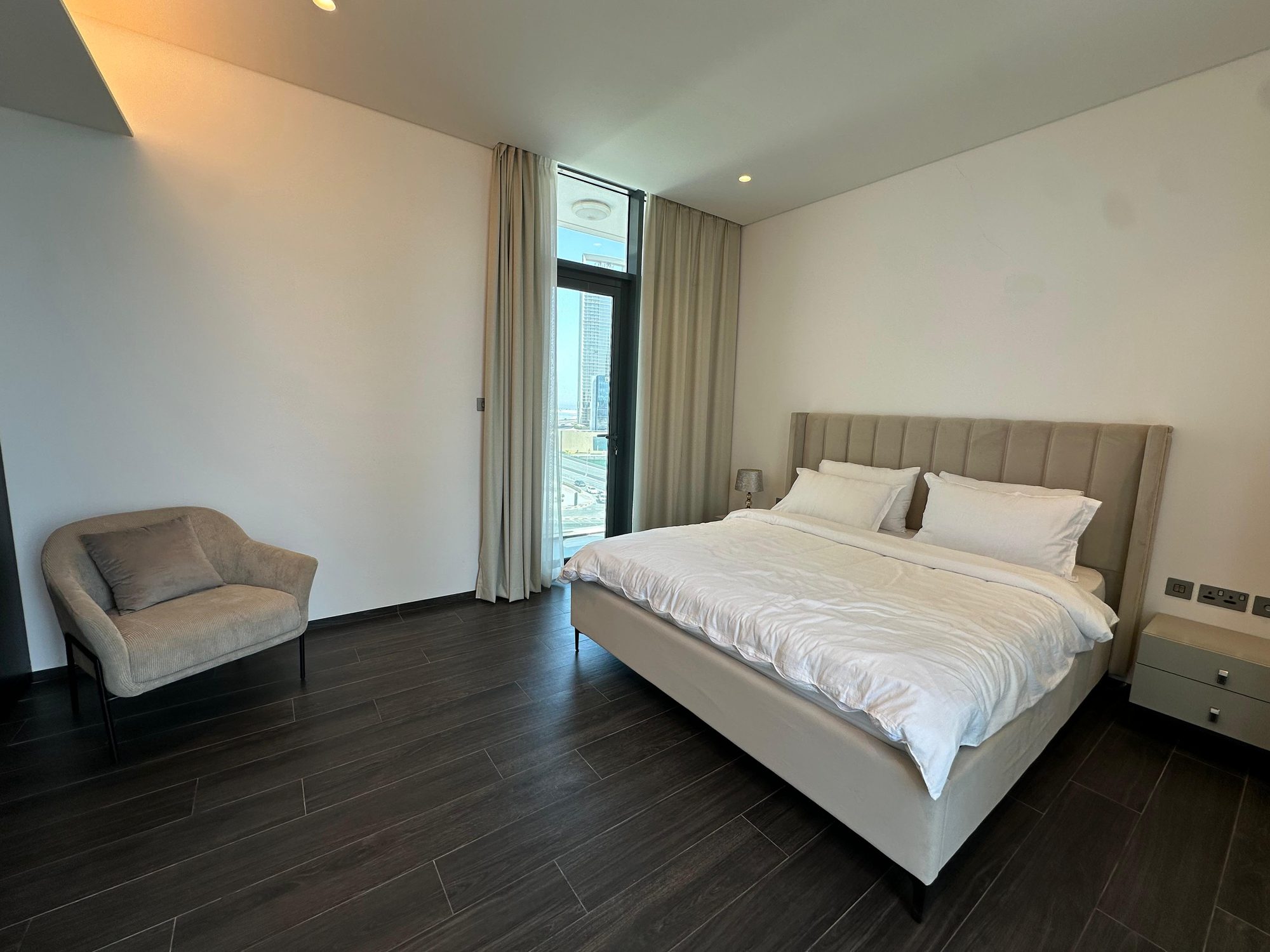 Two-Bedroom Flat with Water Views, Central Manama