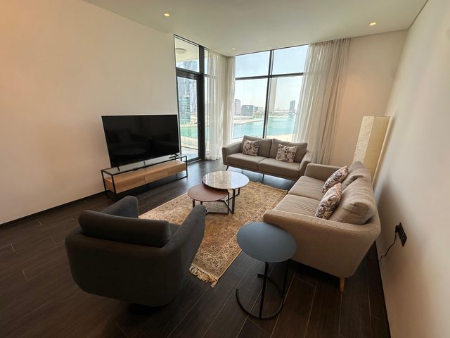 Two-Bedroom Flat with Water Views, Central Manama