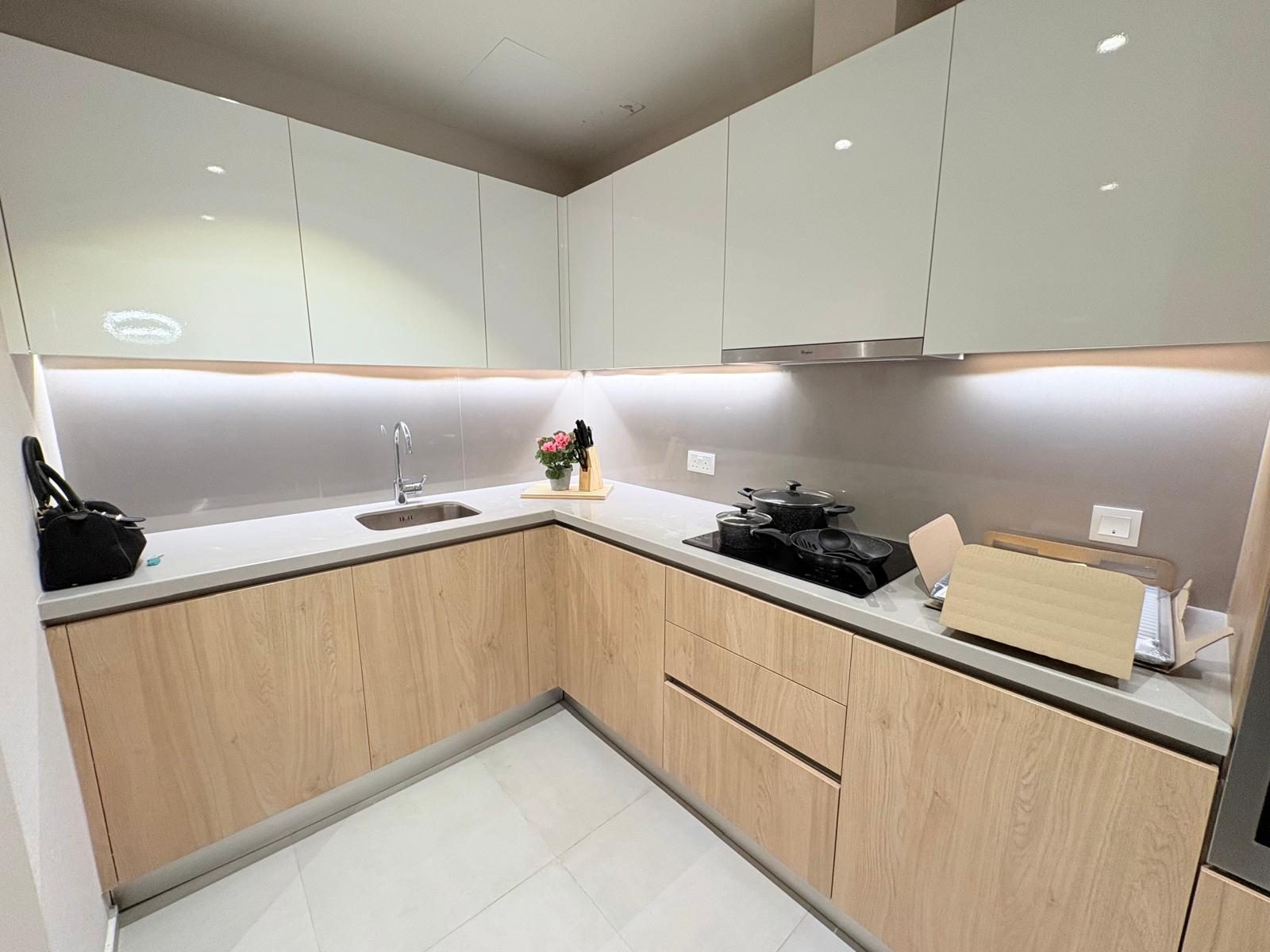 One Bedroom Apartment with Two Bathrooms
