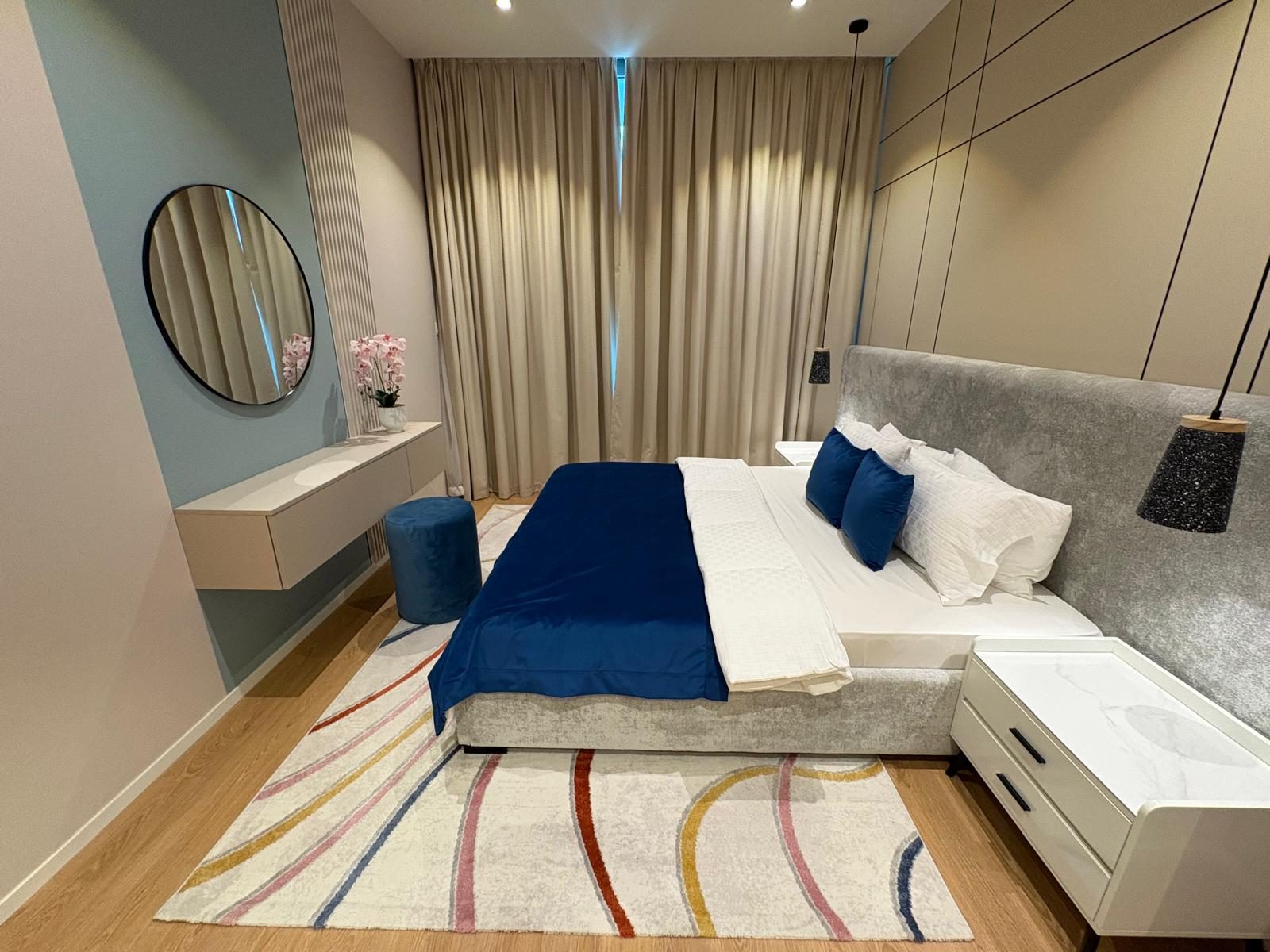 One Bedroom Apartment with Two Bathrooms