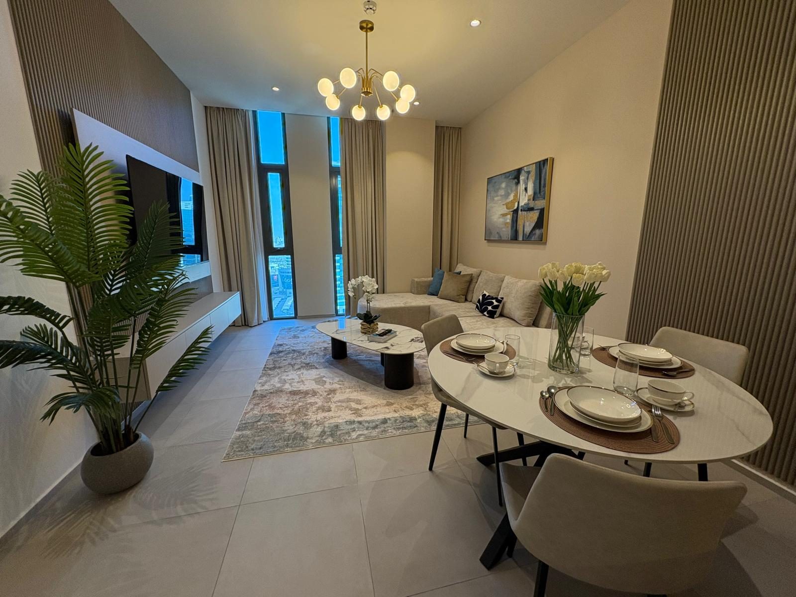 One-Bedroom Apartment with Dual Bathrooms