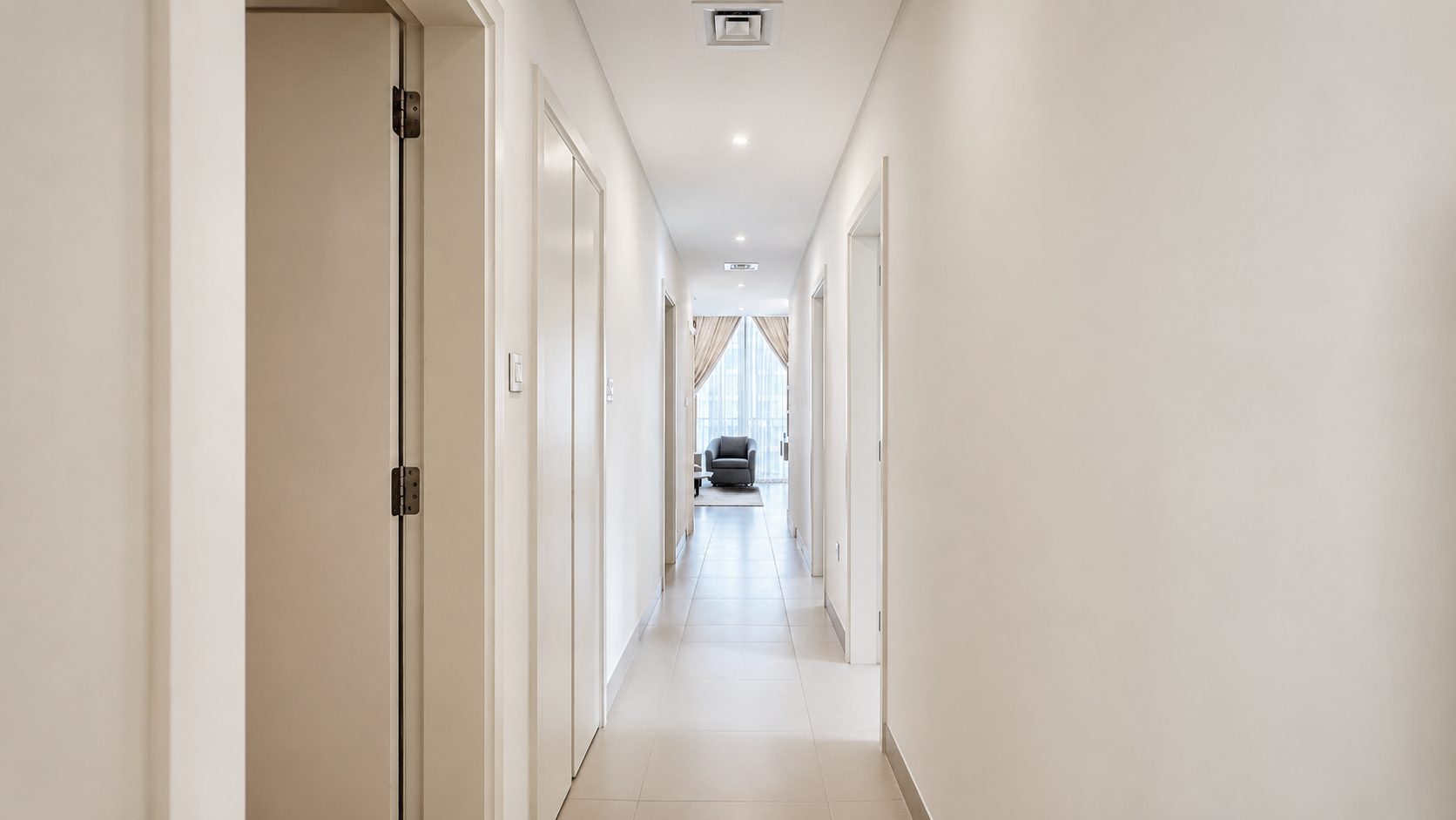 Three Bedroom Apartment with Maid Room
