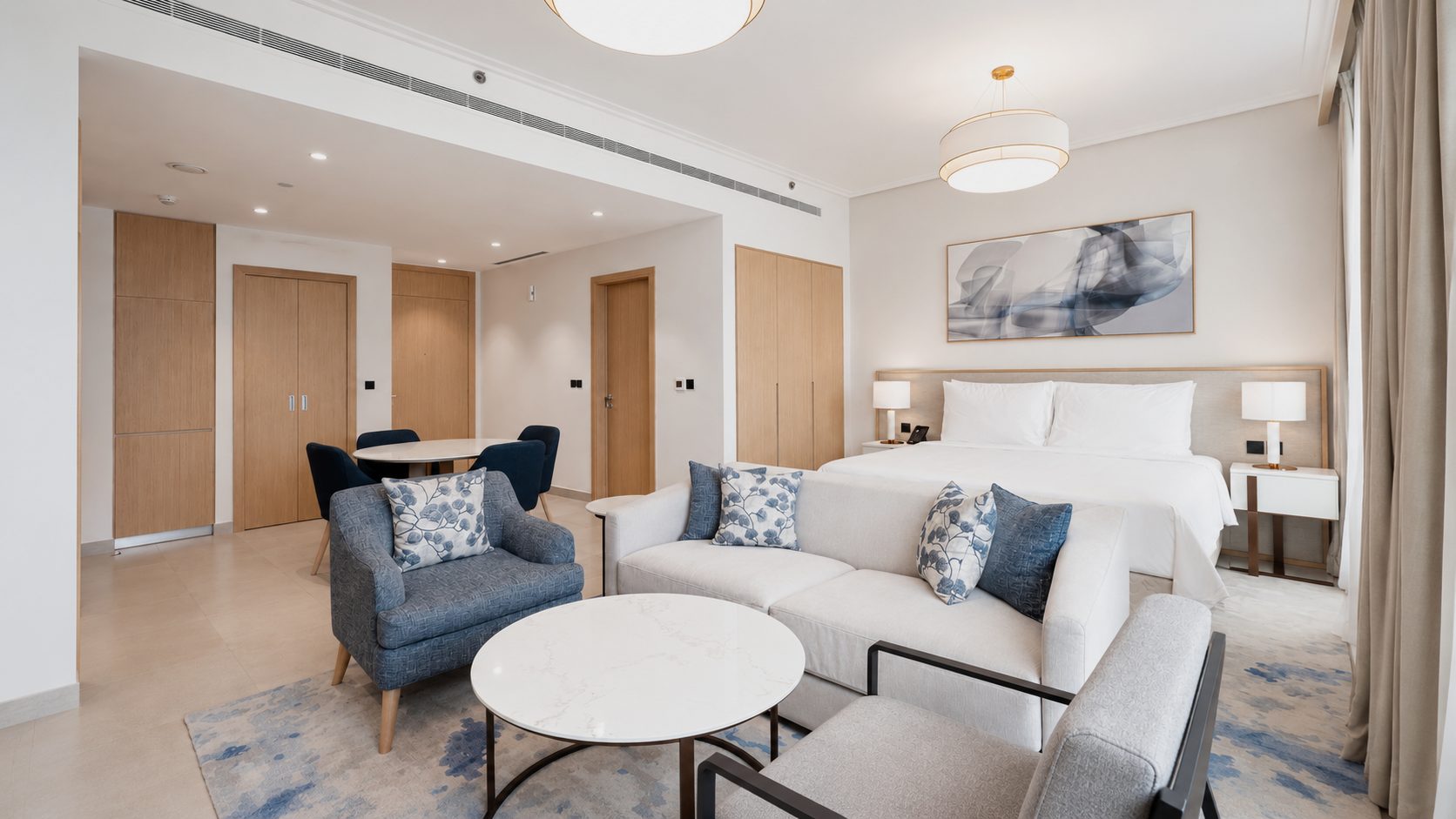 One-Bedroom Apartment, 51 sqm, Fully Furnished