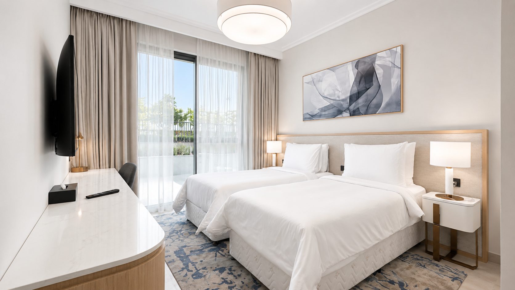 2-Bedroom Apartment with Pool Access