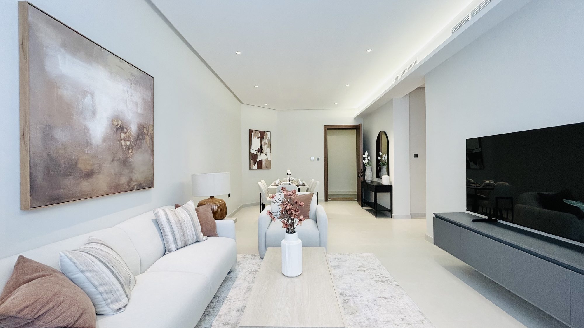 Two-Bedroom Apartment with Three Bathrooms
