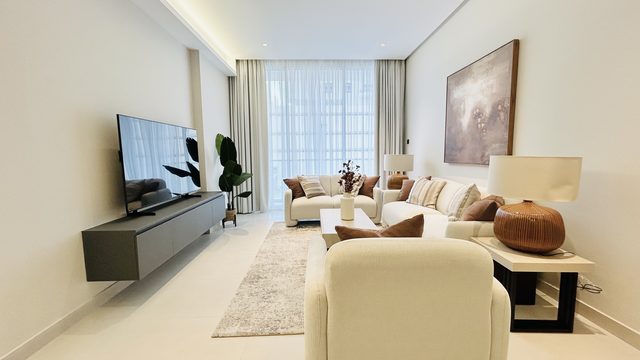 Two-Bedroom Apartment with Three Bathrooms