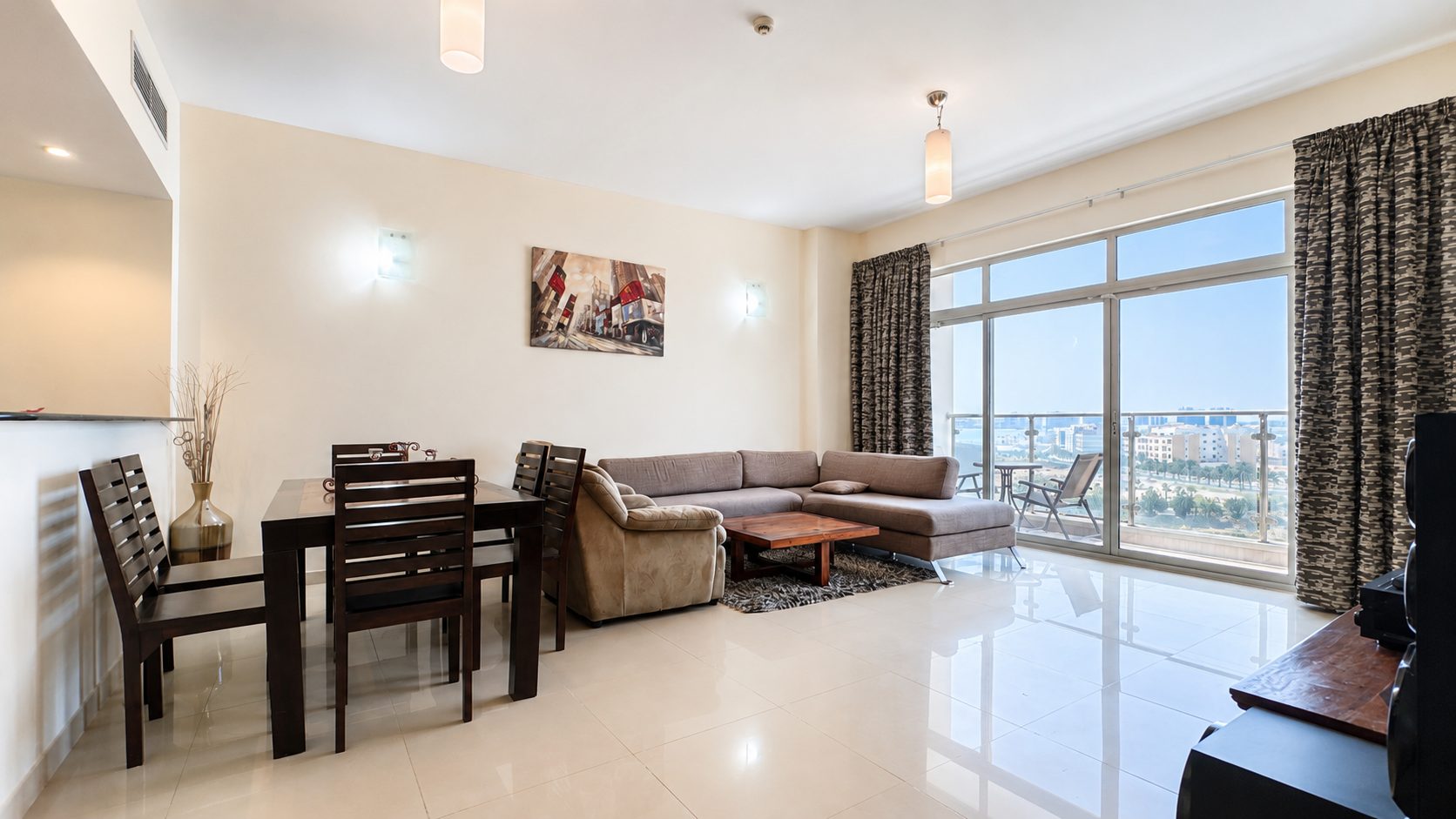 Two-Bedroom Apartment with Dual Balconies