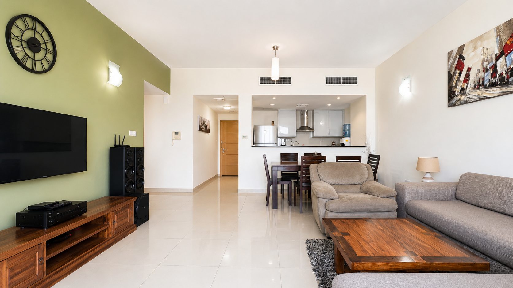 Two-Bedroom Apartment with Dual Balconies