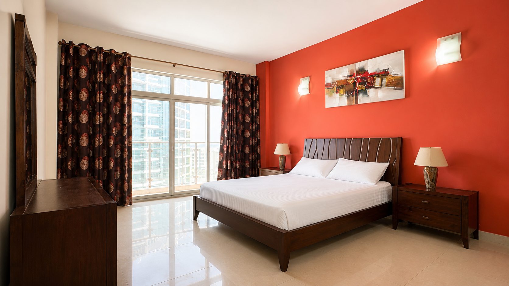 Two-Bedroom Apartment with Dual Balconies