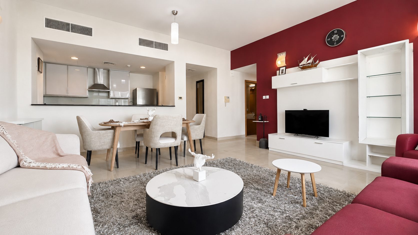 Two Bedroom Apartment, Fully Furnished, 140sqm