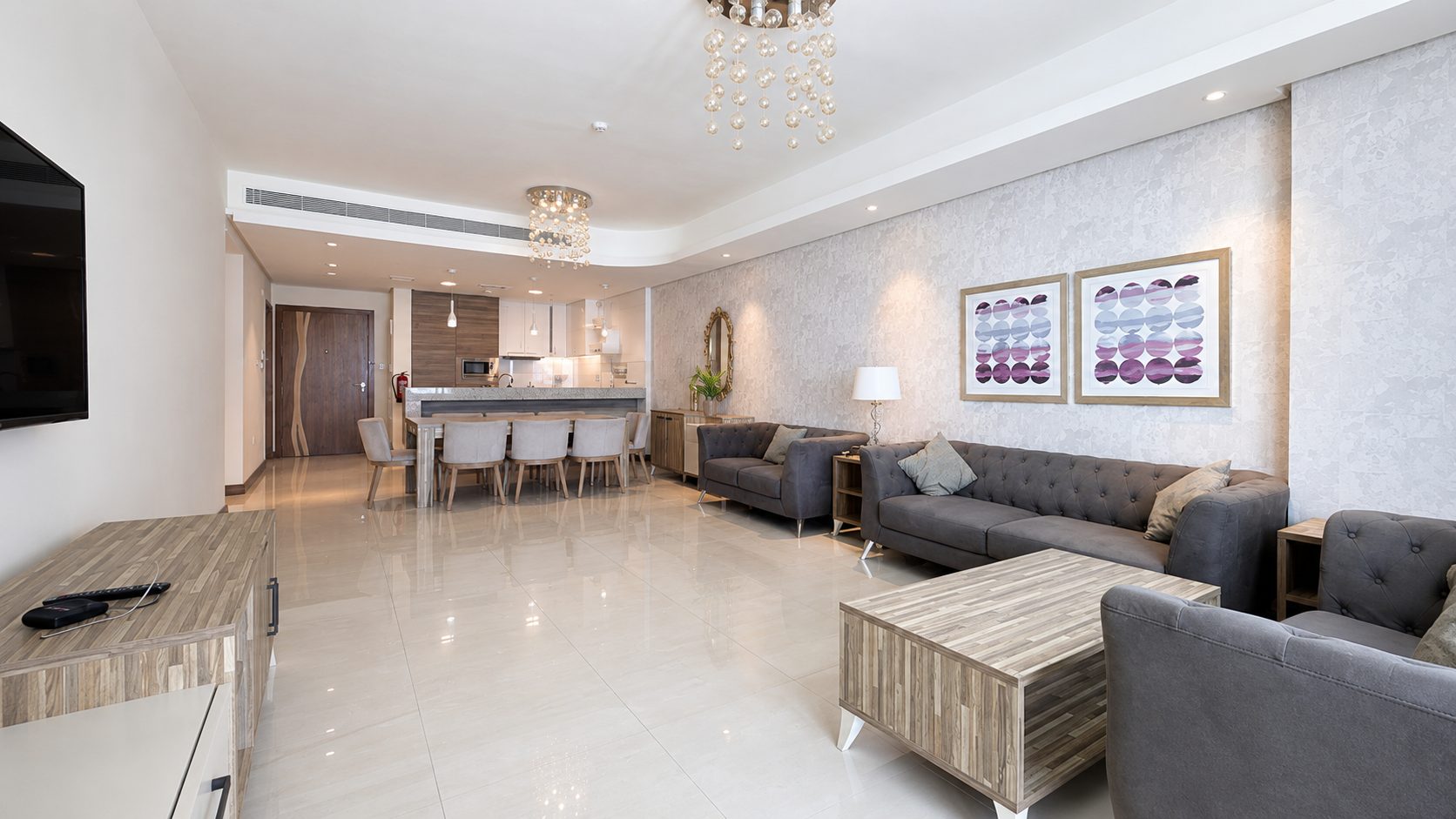 Two Bedroom Apartment with Maid Room