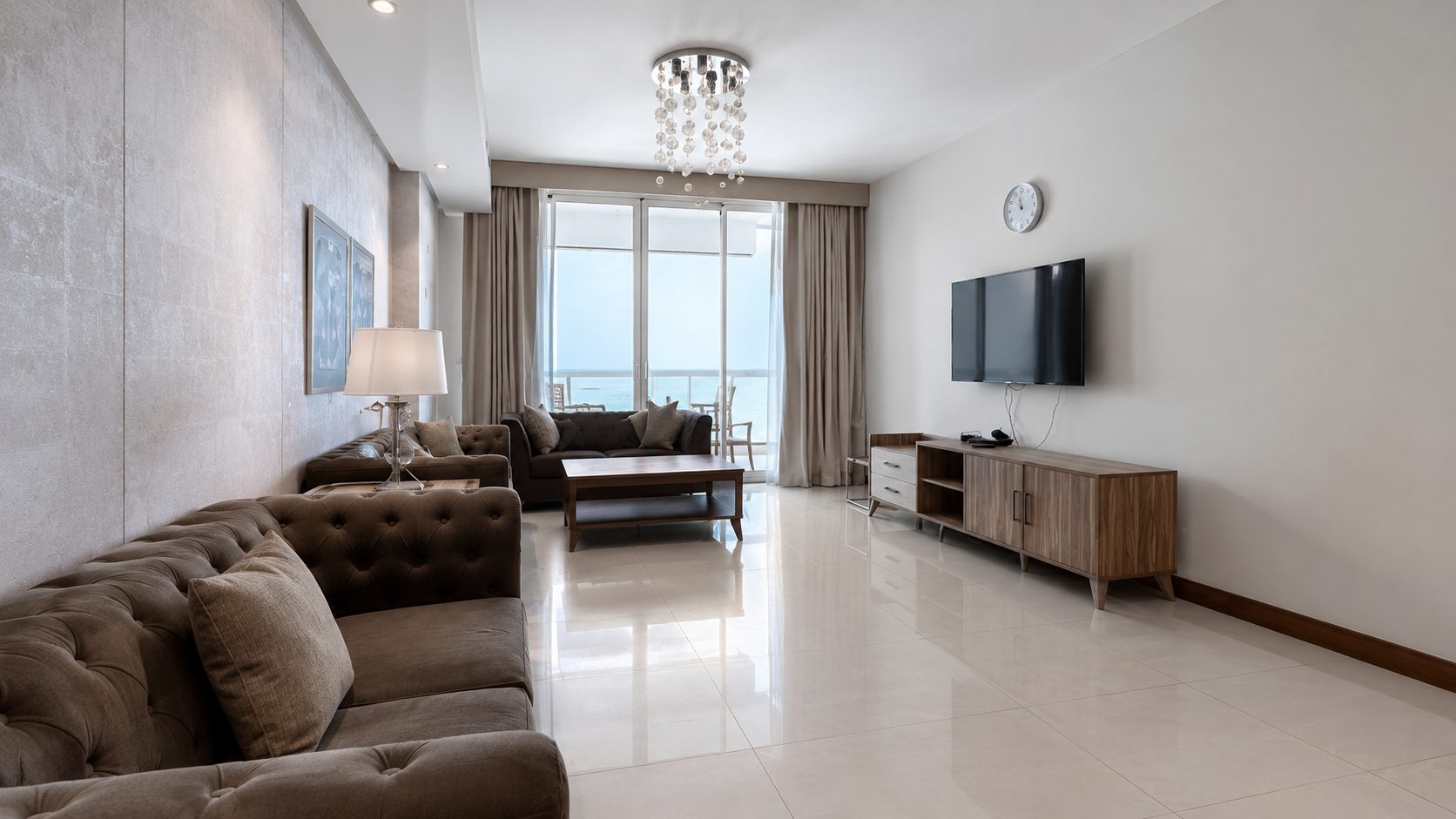 Two Bedroom Apartment with Maid Room