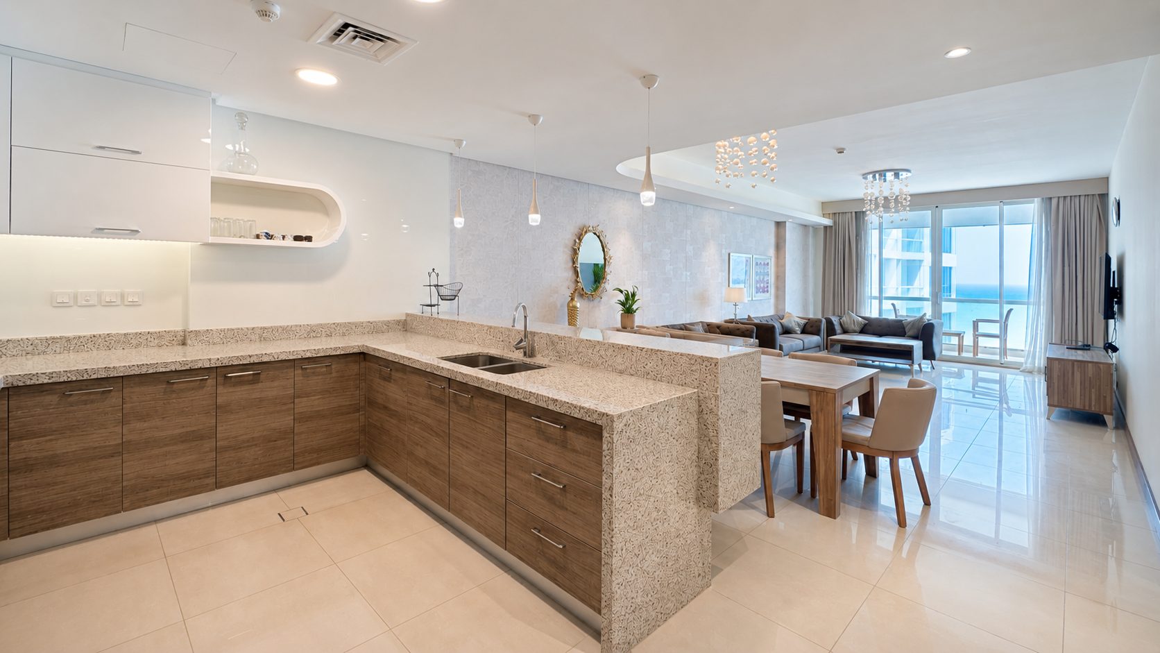 Two Bedroom Apartment with Maid Room