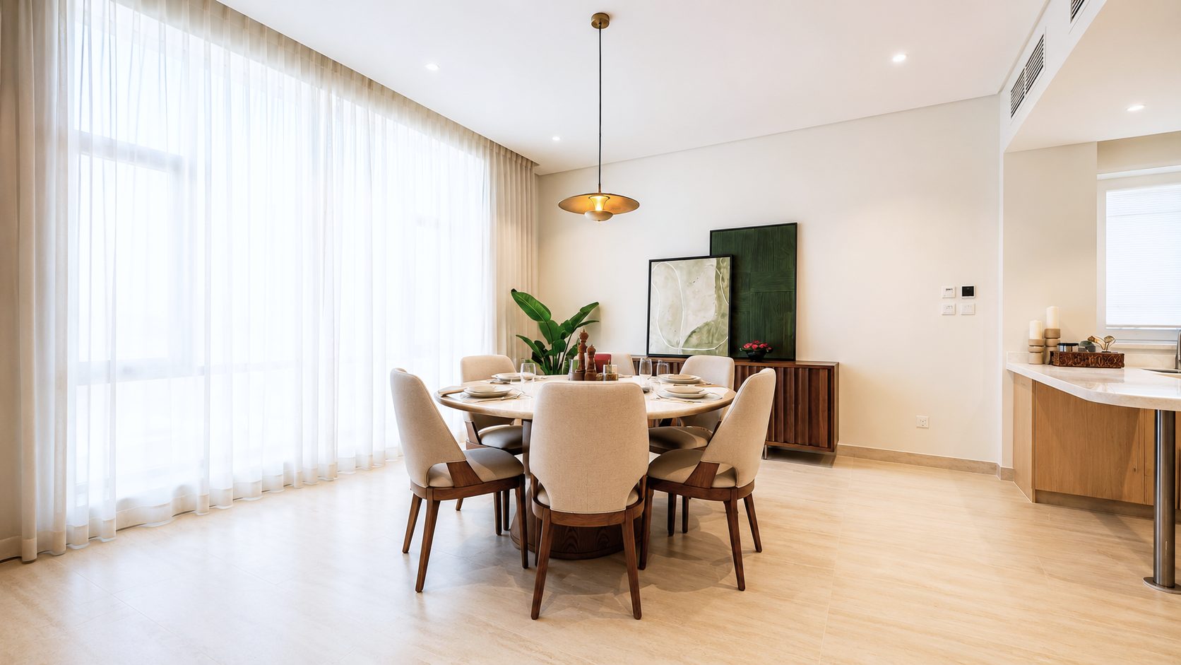 3 Bedroom Duplex with Maid Room and Pool