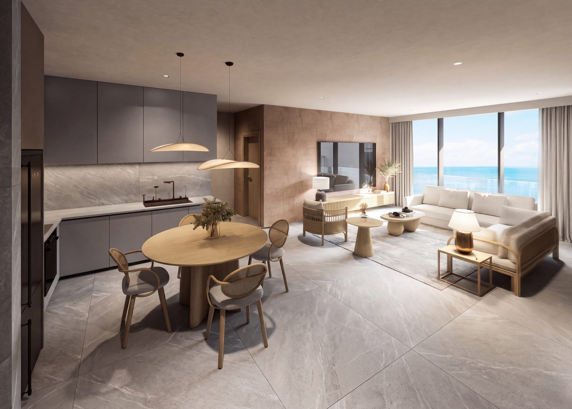 One-Bedroom Hotel Apartment with Shared Facilities