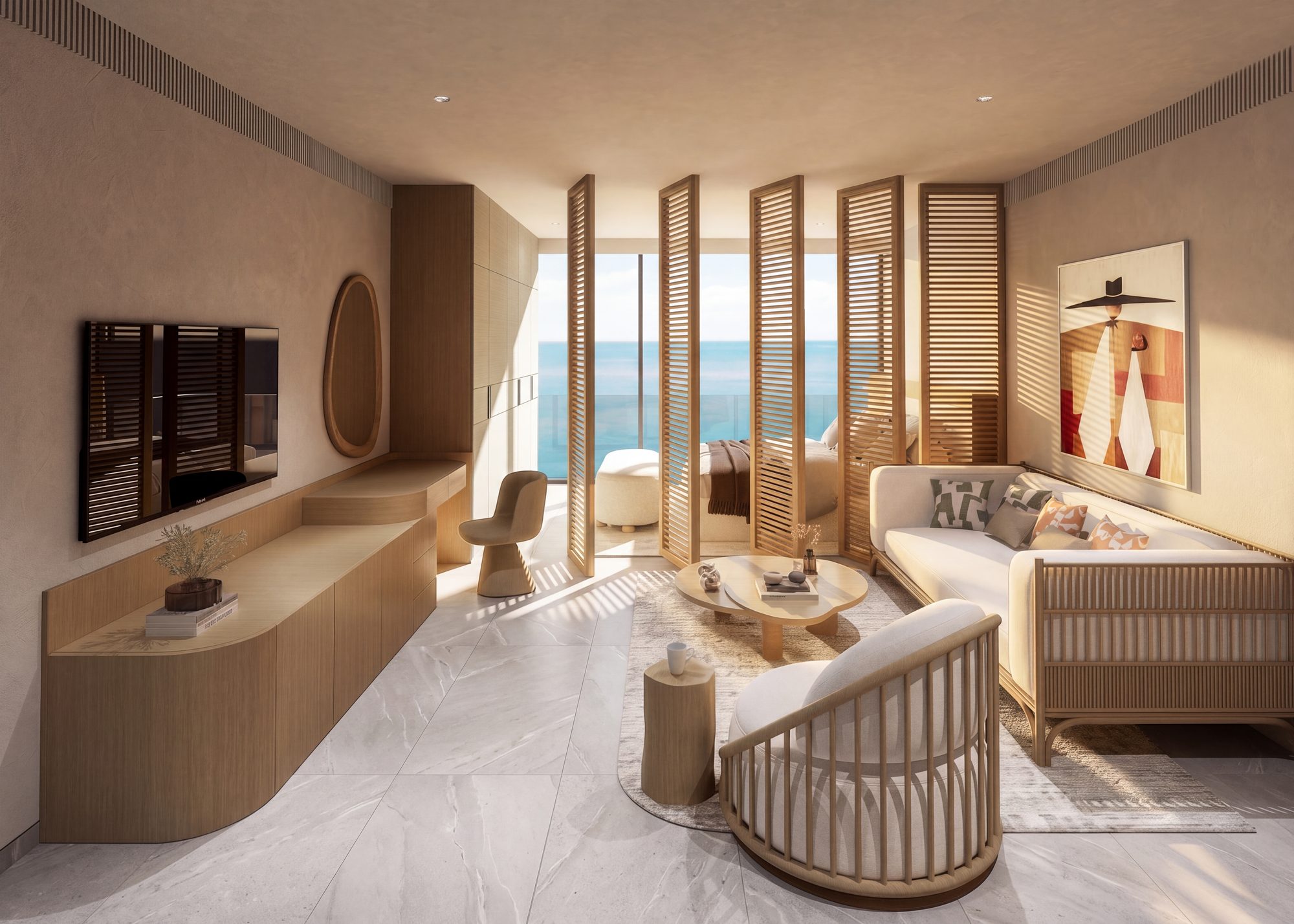 One-Bedroom Hotel Apartment with Shared Facilities