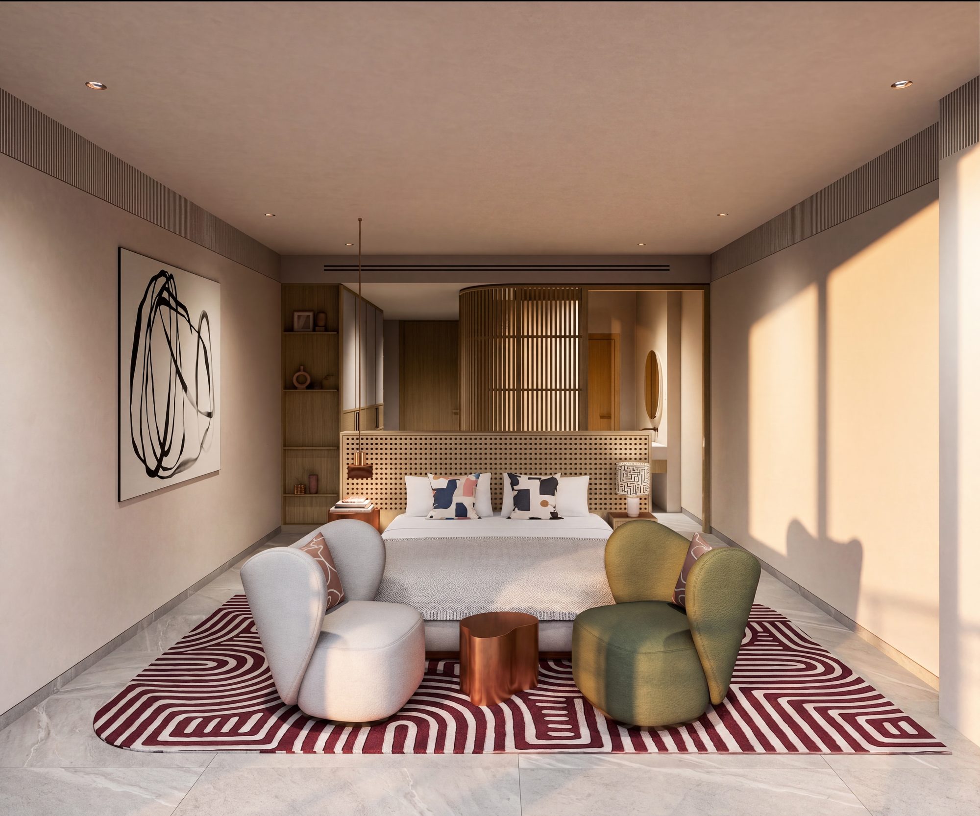 One-Bedroom Hotel Apartment with Shared Facilities