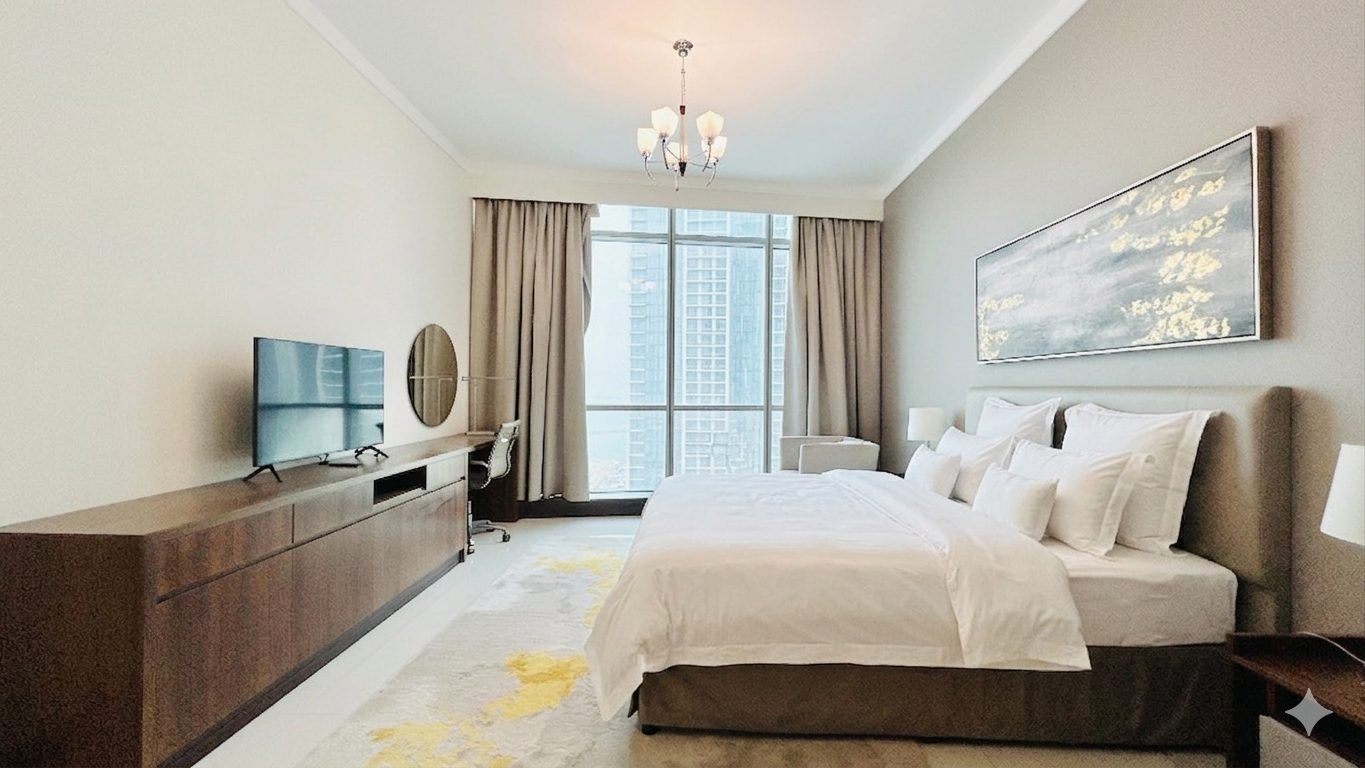 One-Bedroom Apartment with Two Bathrooms in Juffair