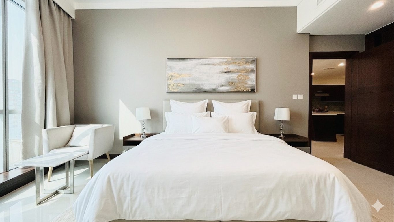 One-Bedroom Apartment with Two Bathrooms in Juffair
