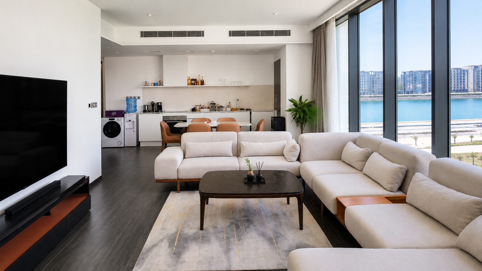 Two-Bedroom Apartment, Three Bathrooms, Seef