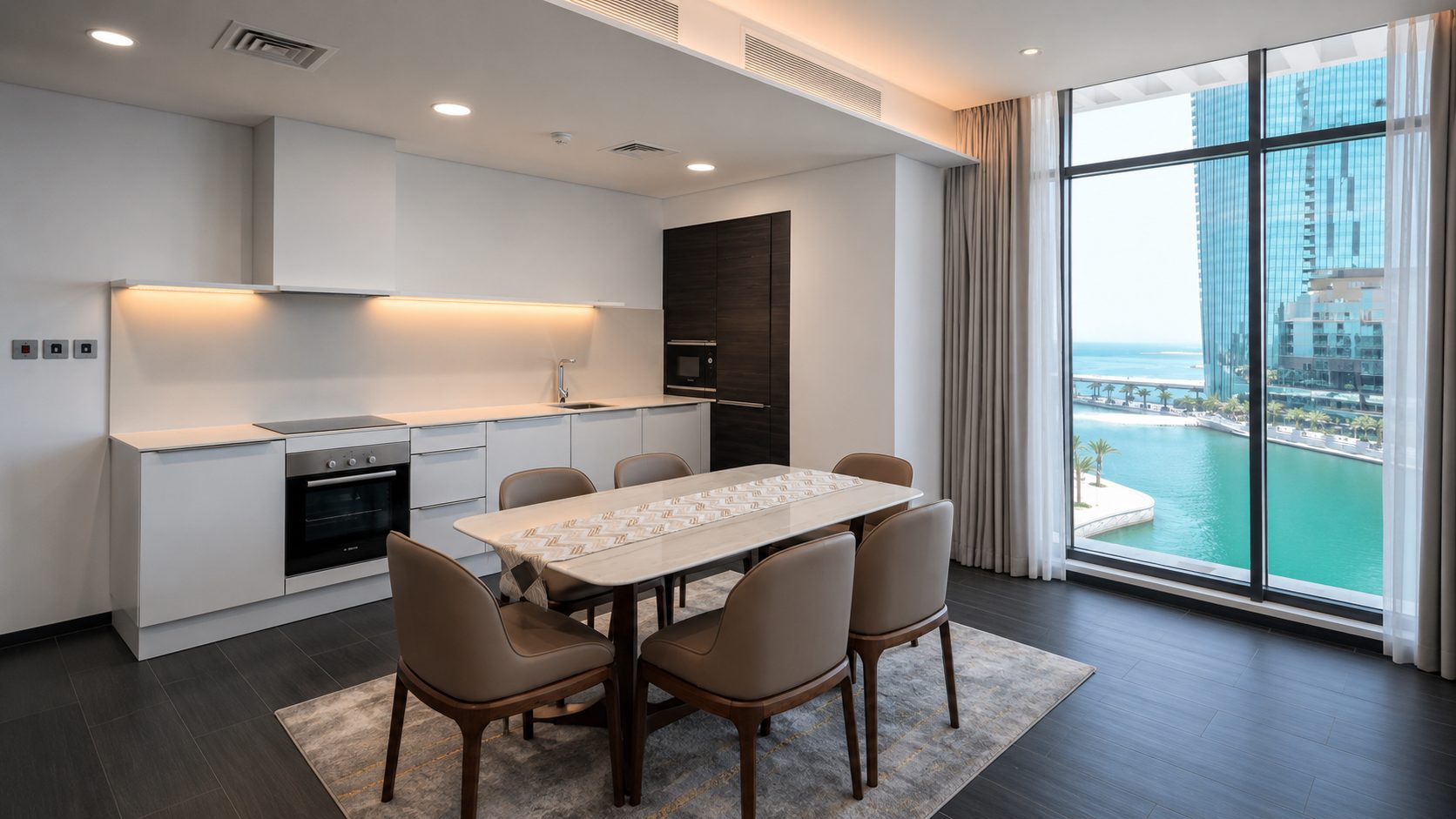 Two-Bedroom Apartment, Three Bathrooms, Seef
