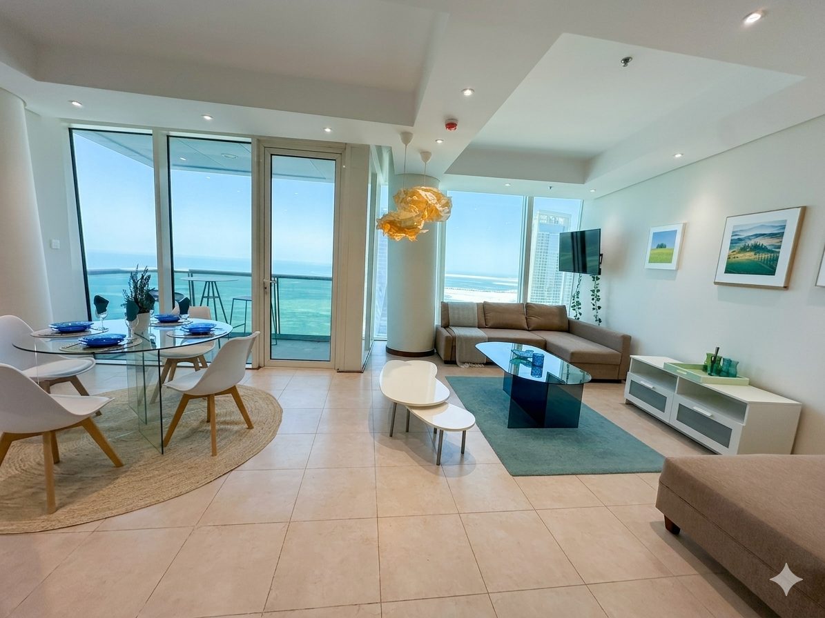 2-Bedroom Flat with Water Views and Pool