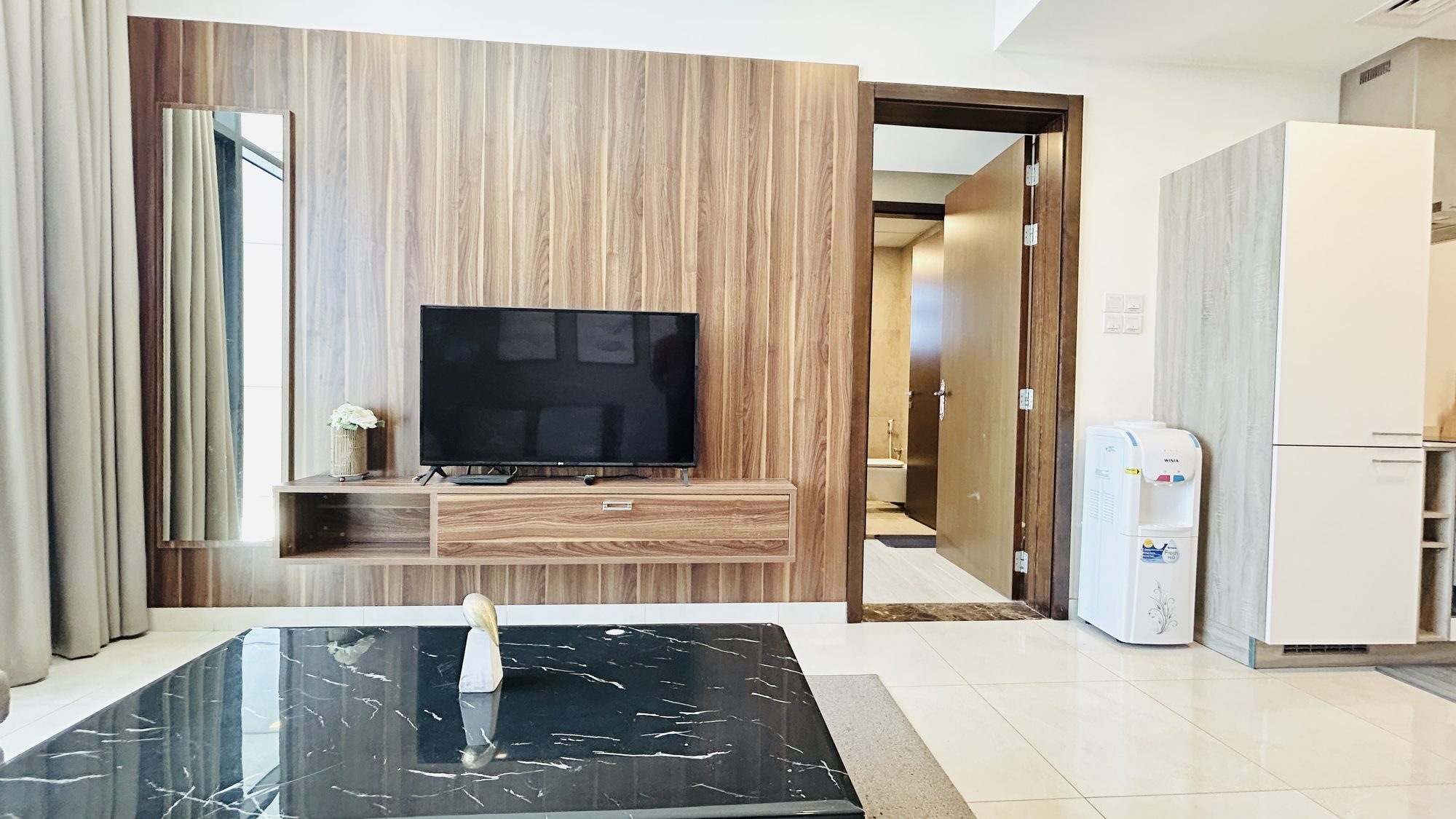 One-Bedroom Apartment with Balcony and Pool